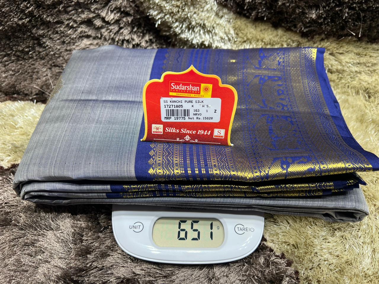 Pure Kanchipuram Silk Saree