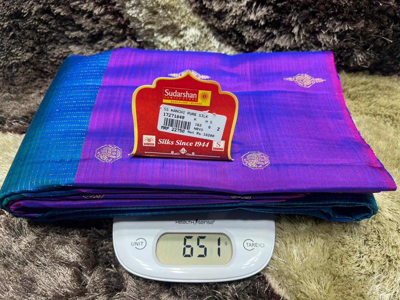 Pure Kanchipuram Silk Saree