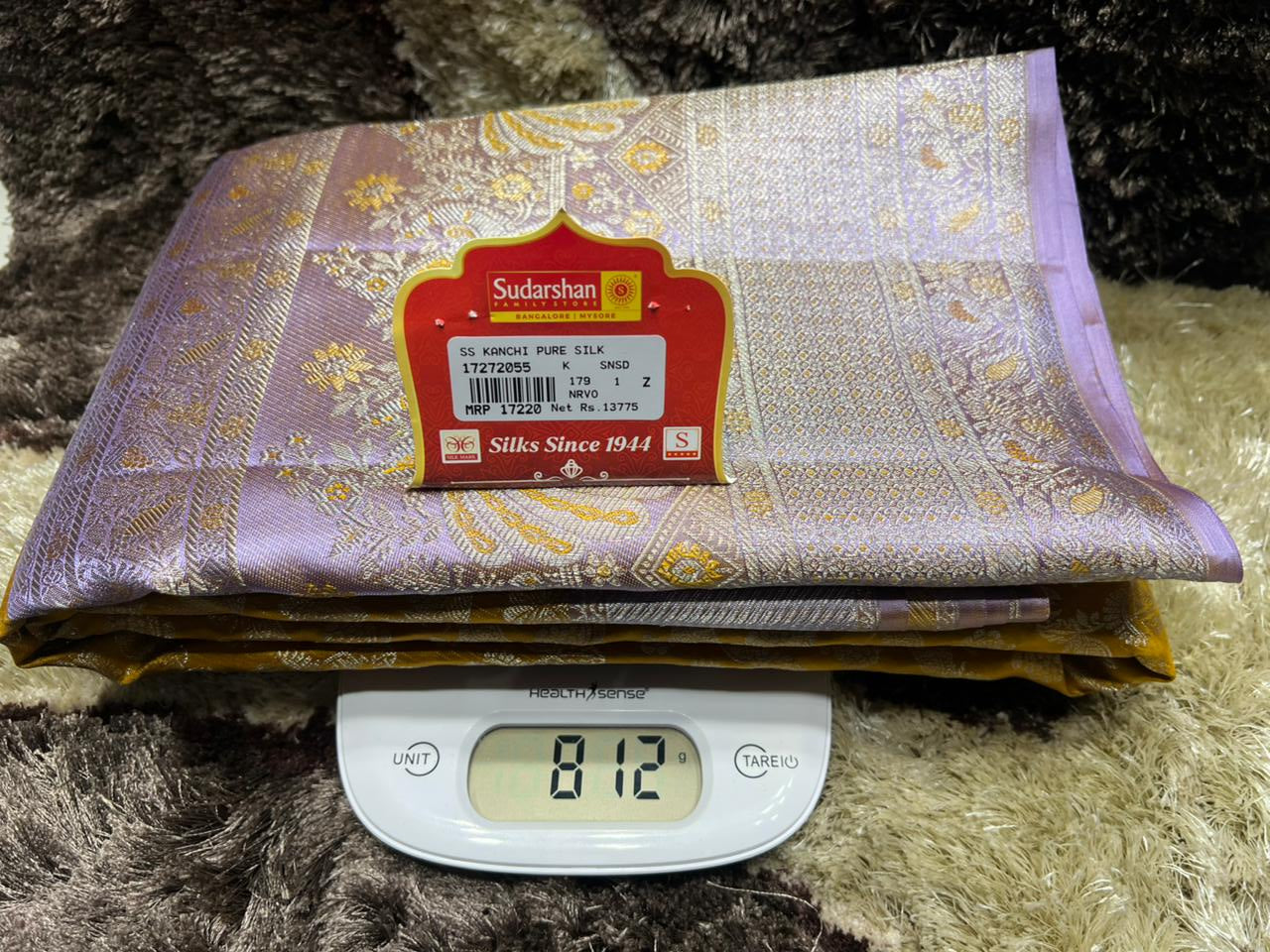 Pure Kanchipuram Silk Saree
