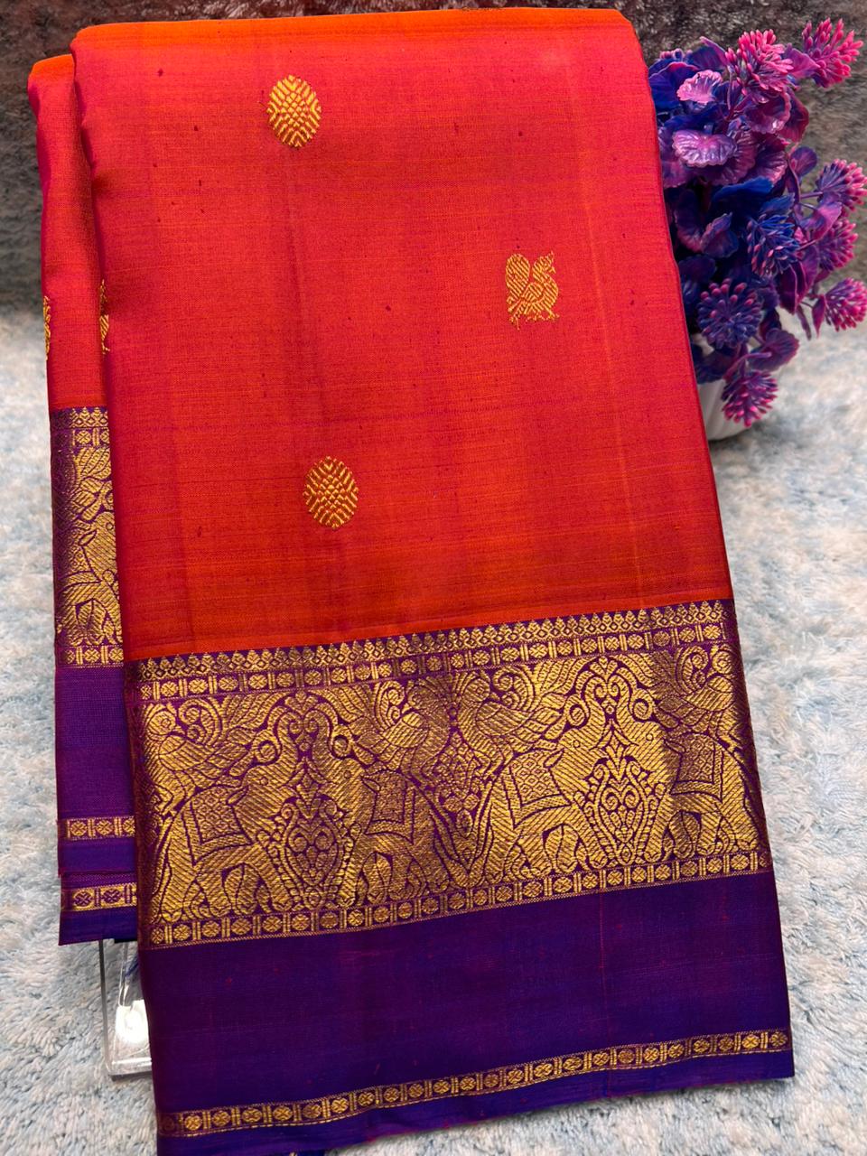 Pure Kanchipuram Silk Saree