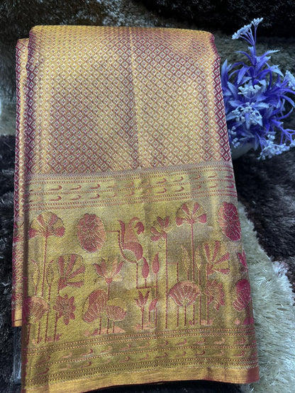 Pure Kanchipuram Silk Saree