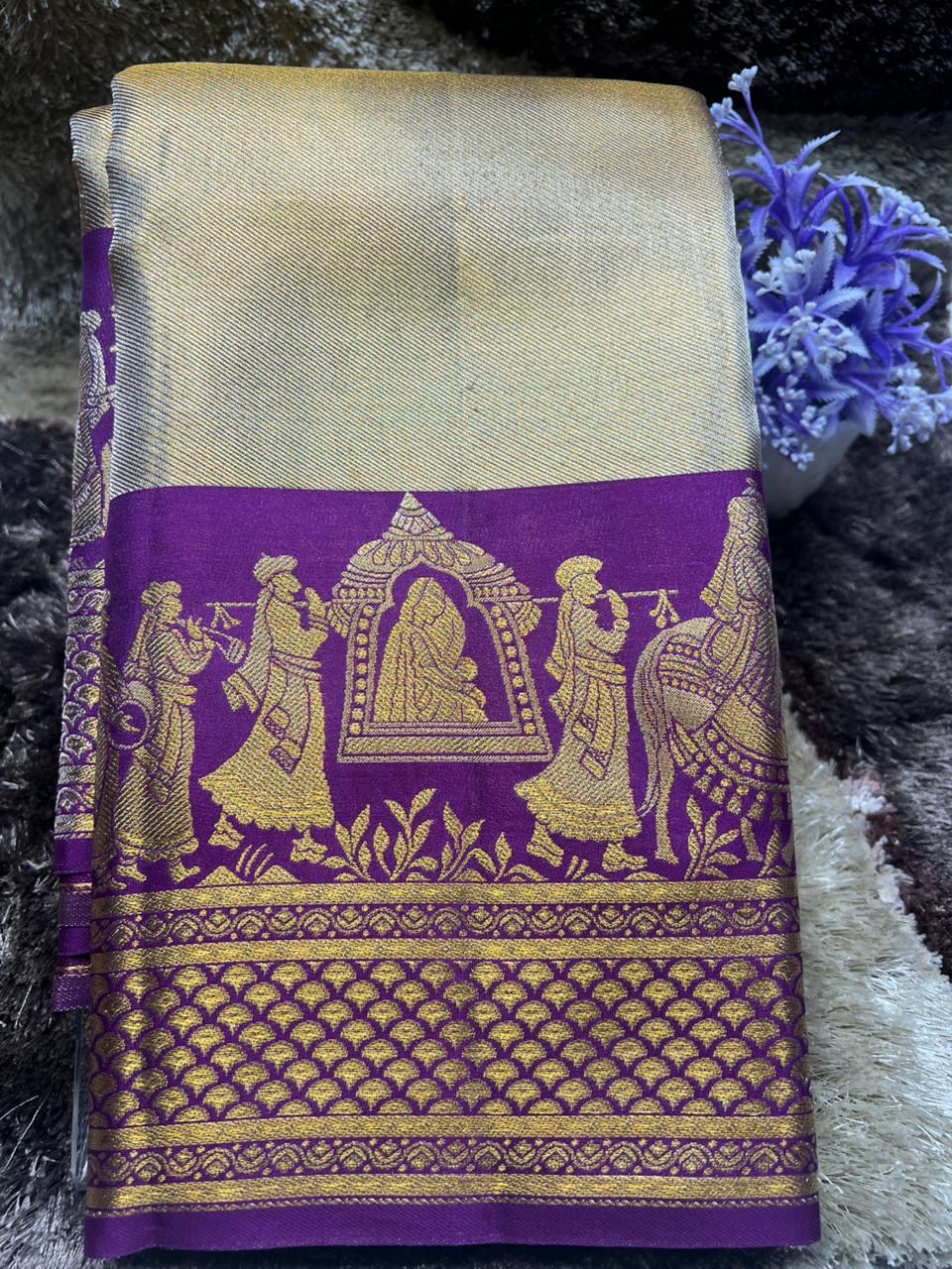 Pure Kanchipuram Silk Saree