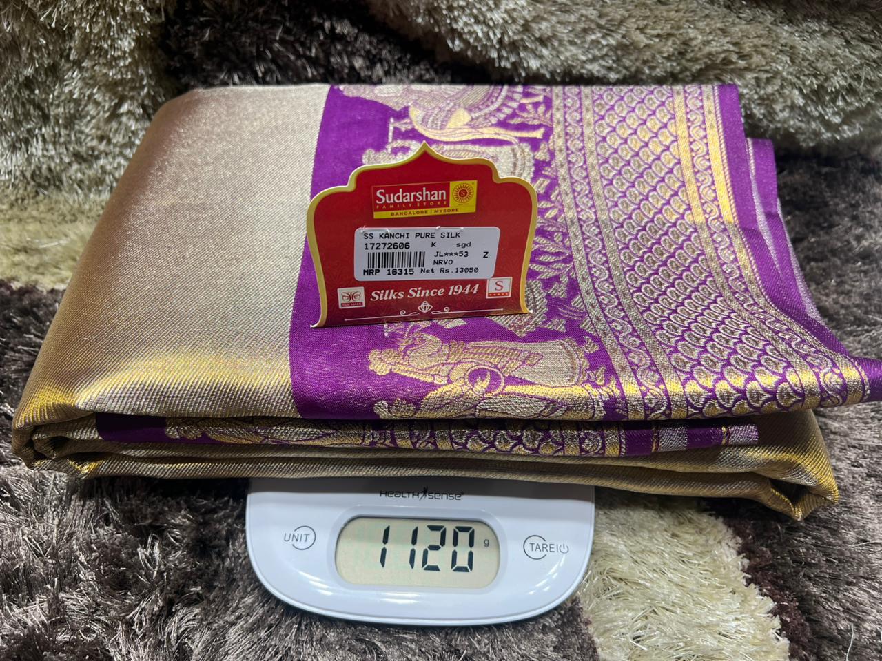 Pure Kanchipuram Silk Saree
