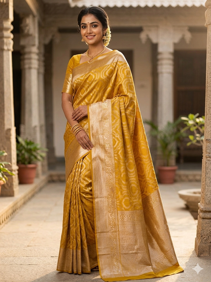 Pure Kanchipuram Silk Saree