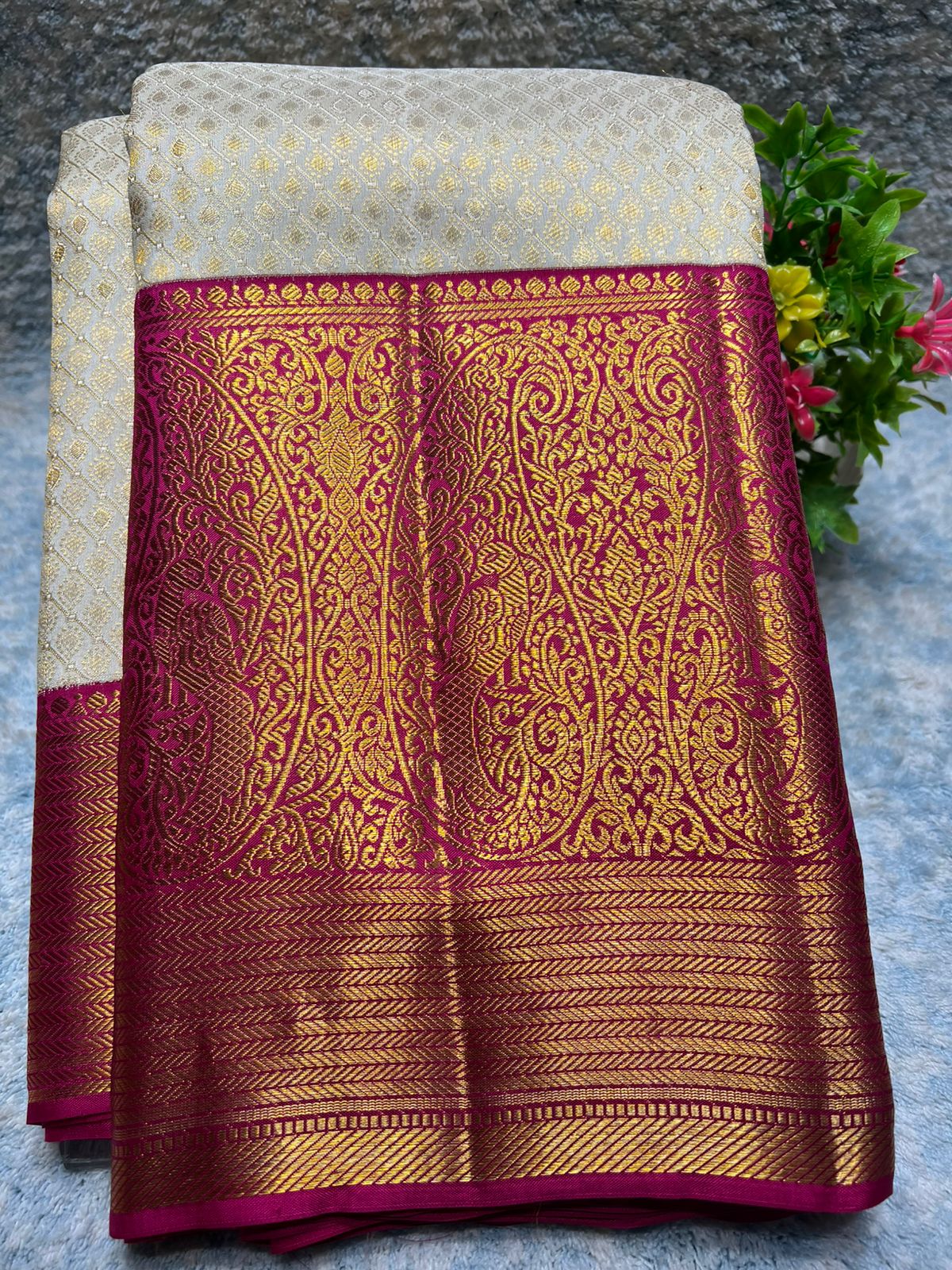 Pure Kanchipuram Silk Saree