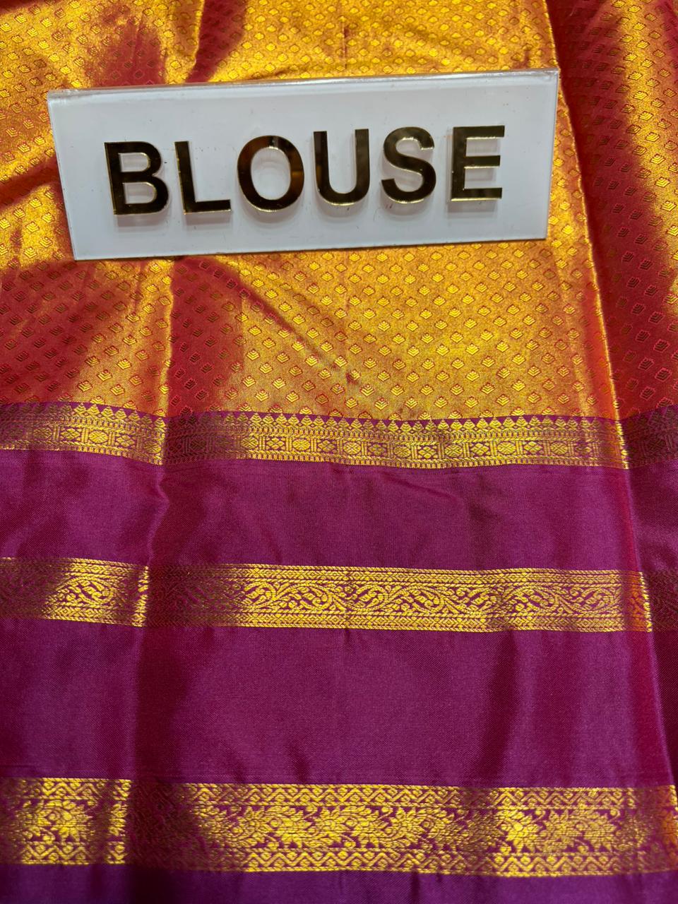 Pure Kanchipuram Silk Saree