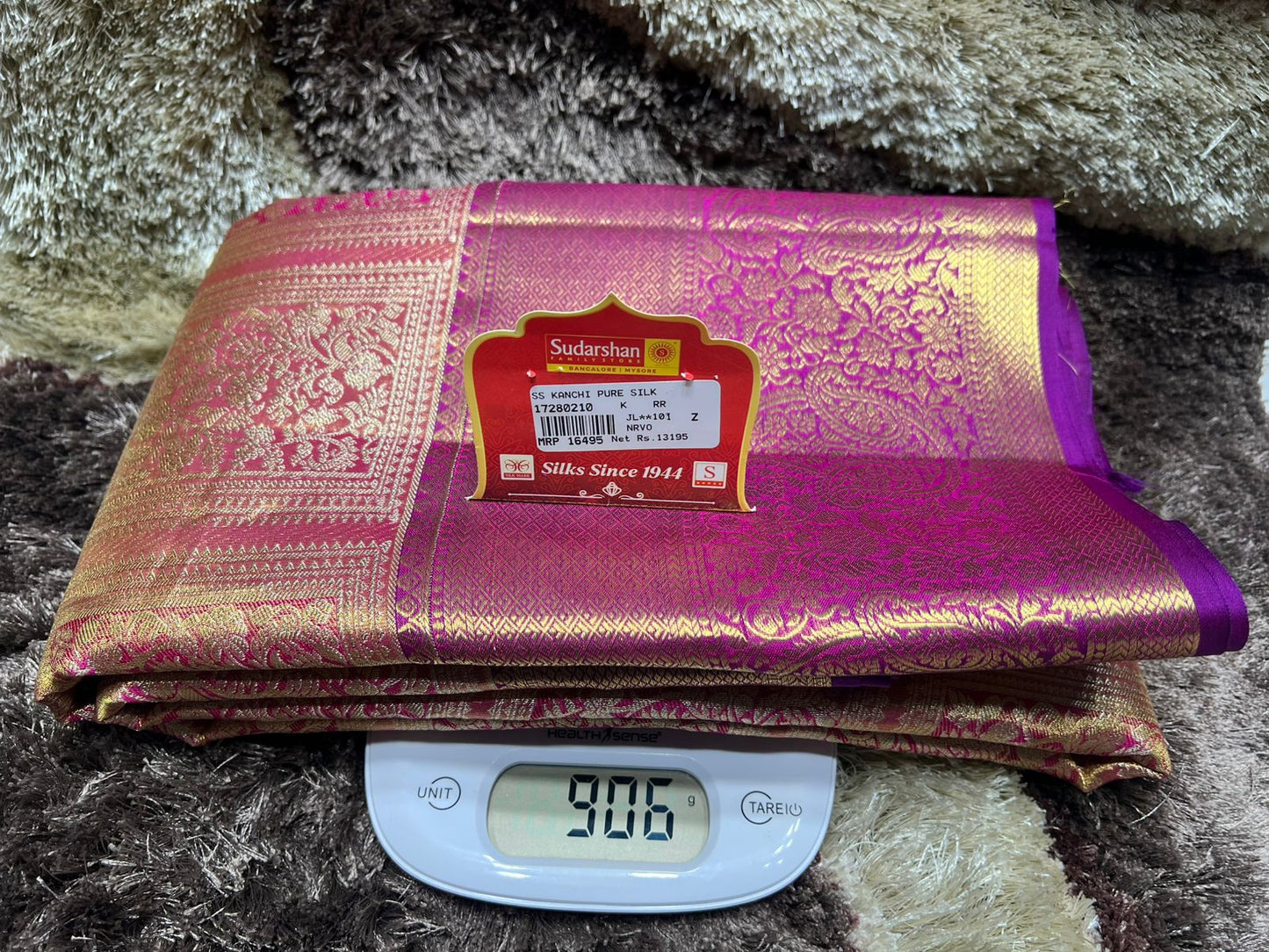 Pure Kanchipuram Silk Saree