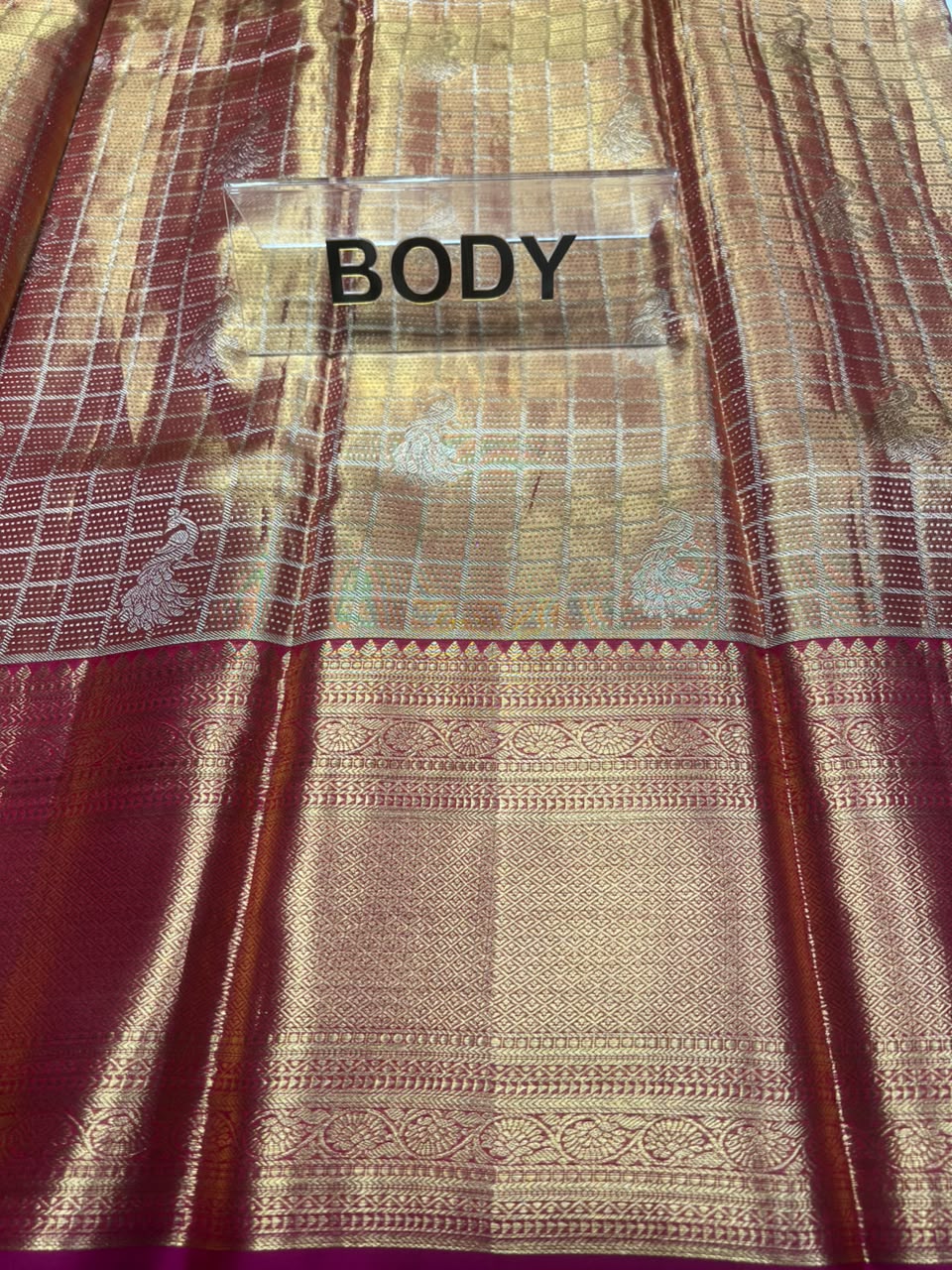 Pure Kanchipuram Silk Saree