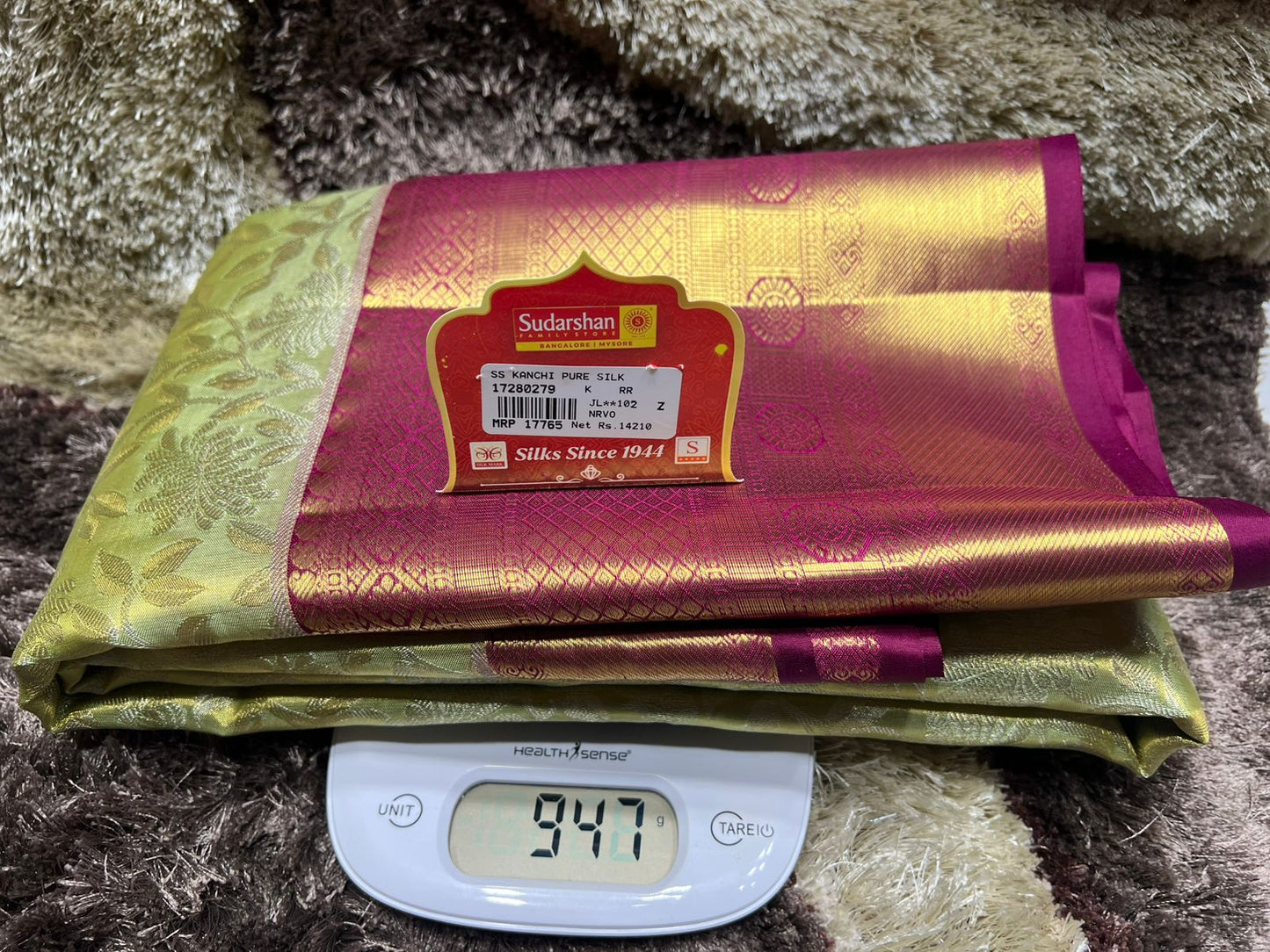 Pure Kanchipuram Silk Saree