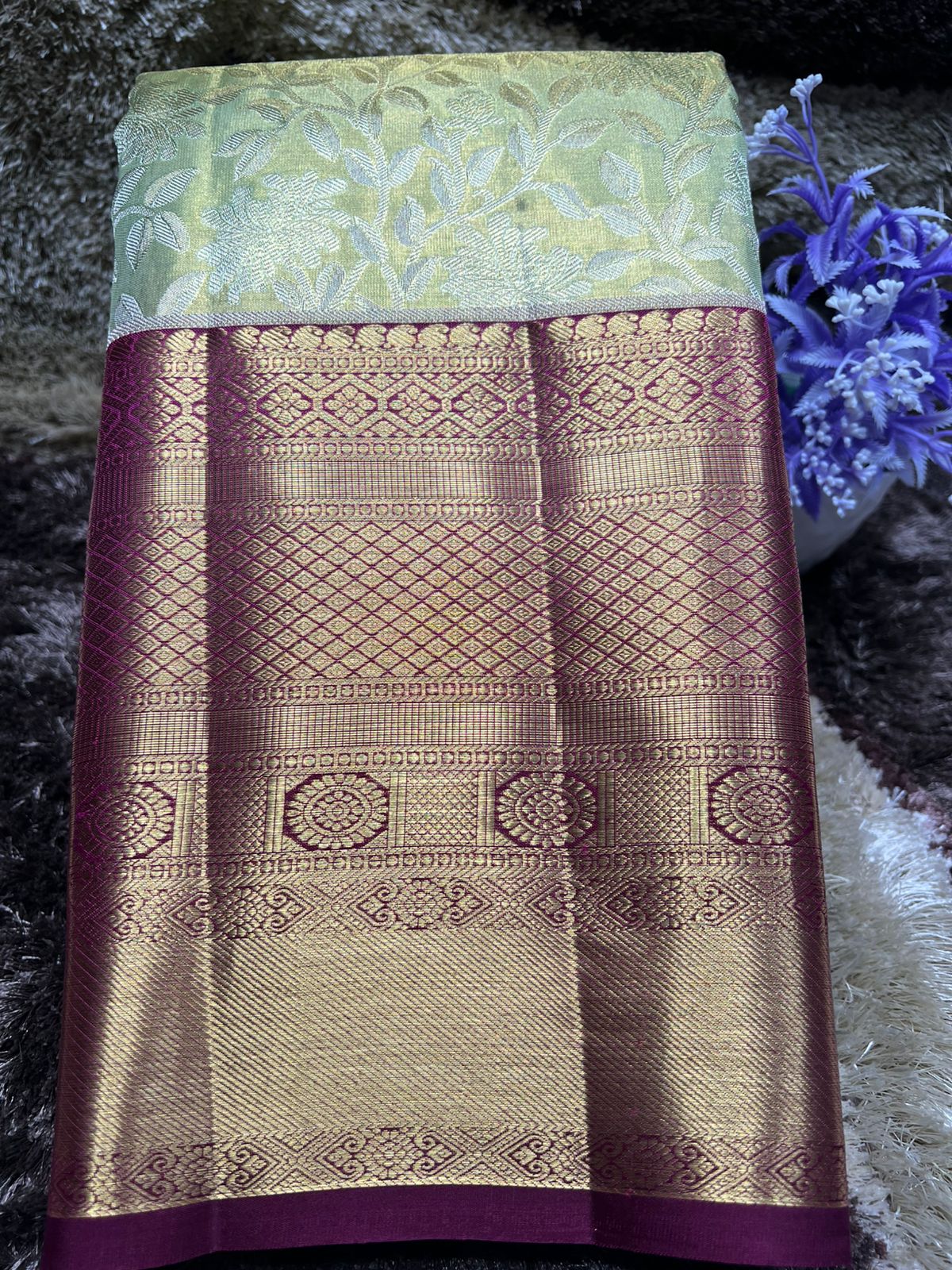 Pure Kanchipuram Silk Saree