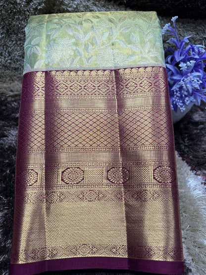 Pure Kanchipuram Silk Saree
