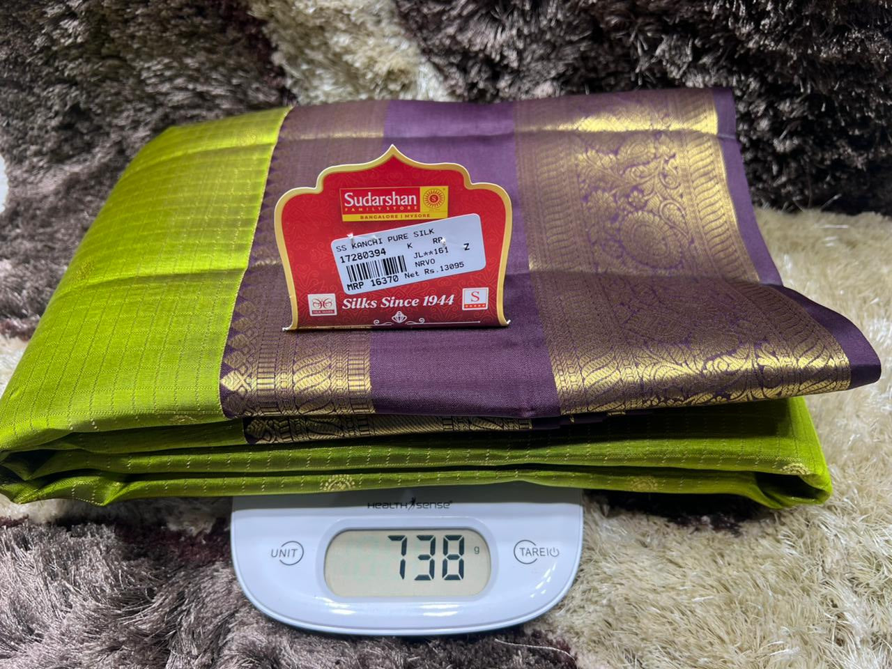 Pure Kanchipuram Silk Saree