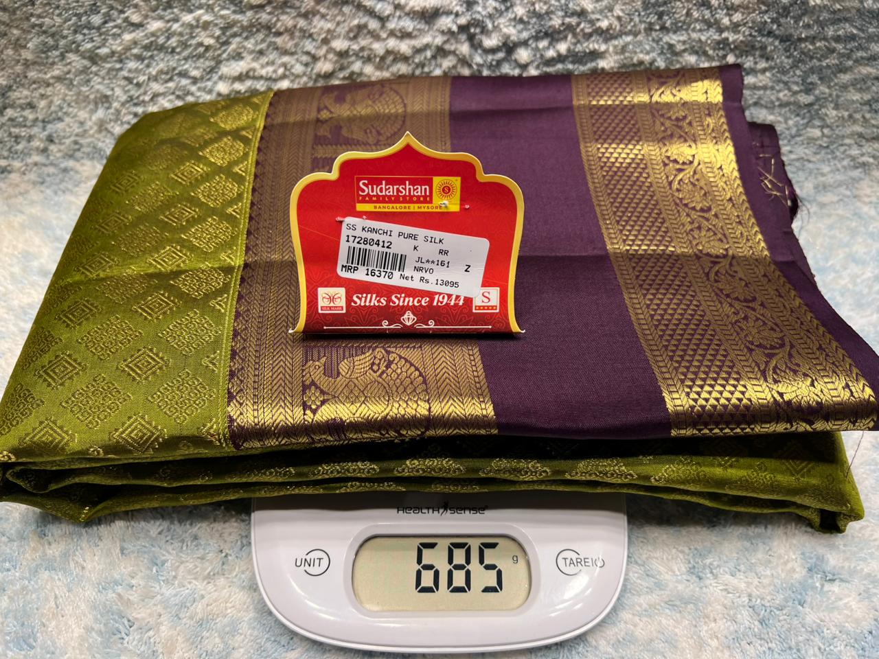 Pure Kanchipuram Silk Saree