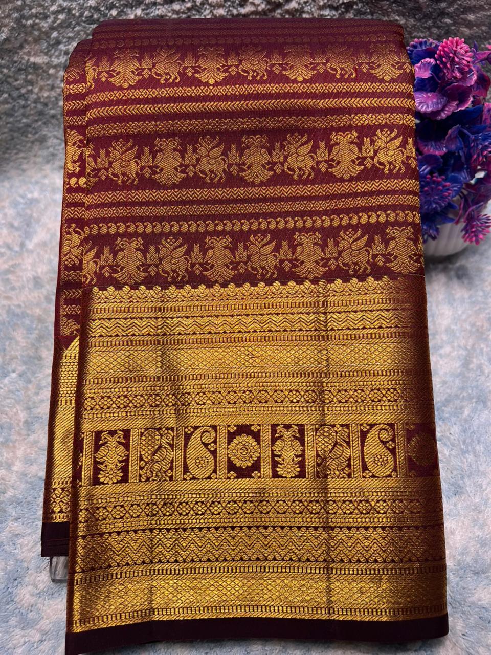 Pure Kanchipuram Silk Saree