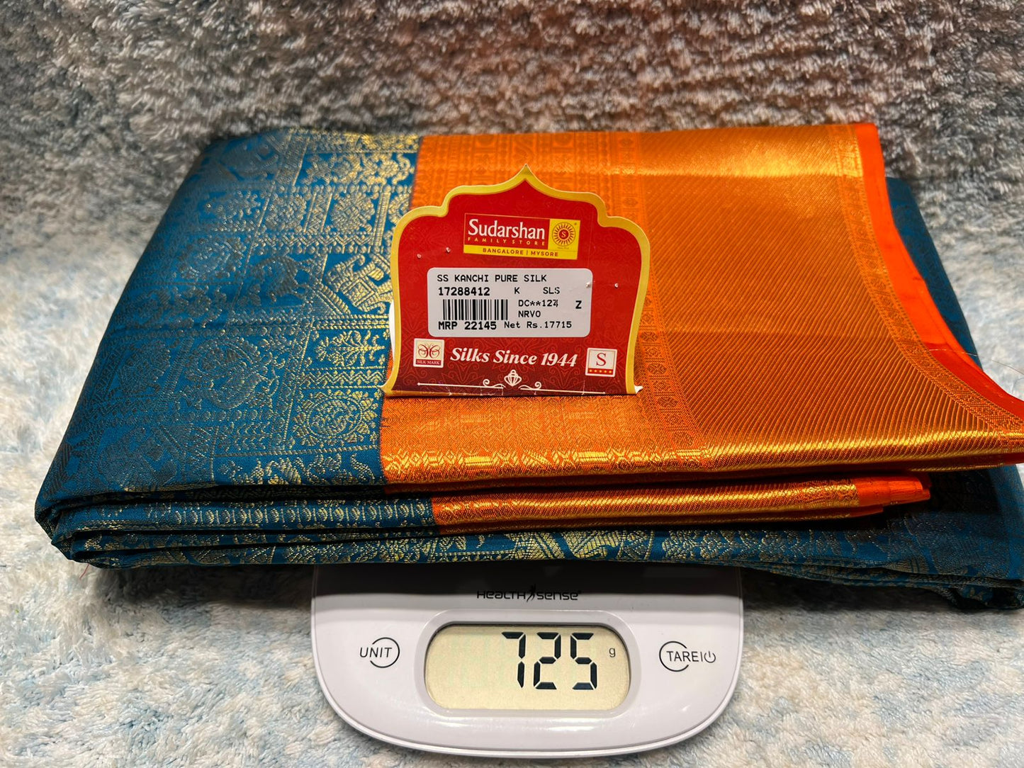Pure Kanchipuram Silk Saree