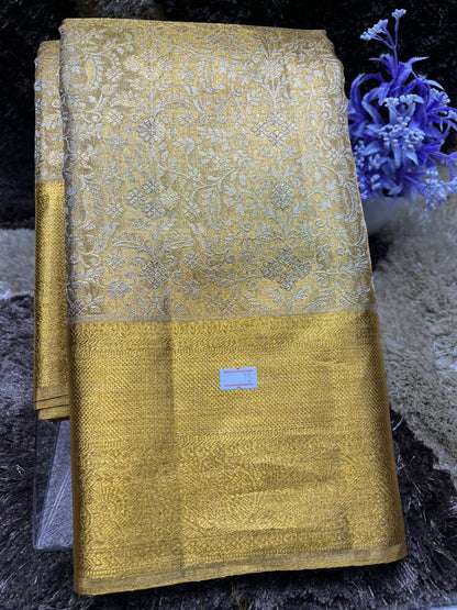 Pure Kanchipuram Silk Saree.