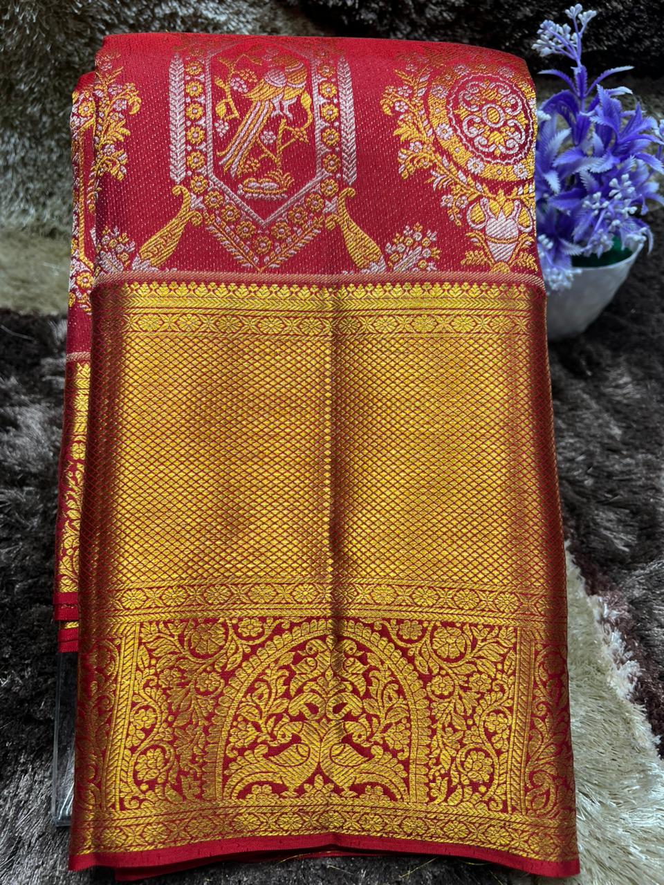 Pure Kanchipuram Silk Saree