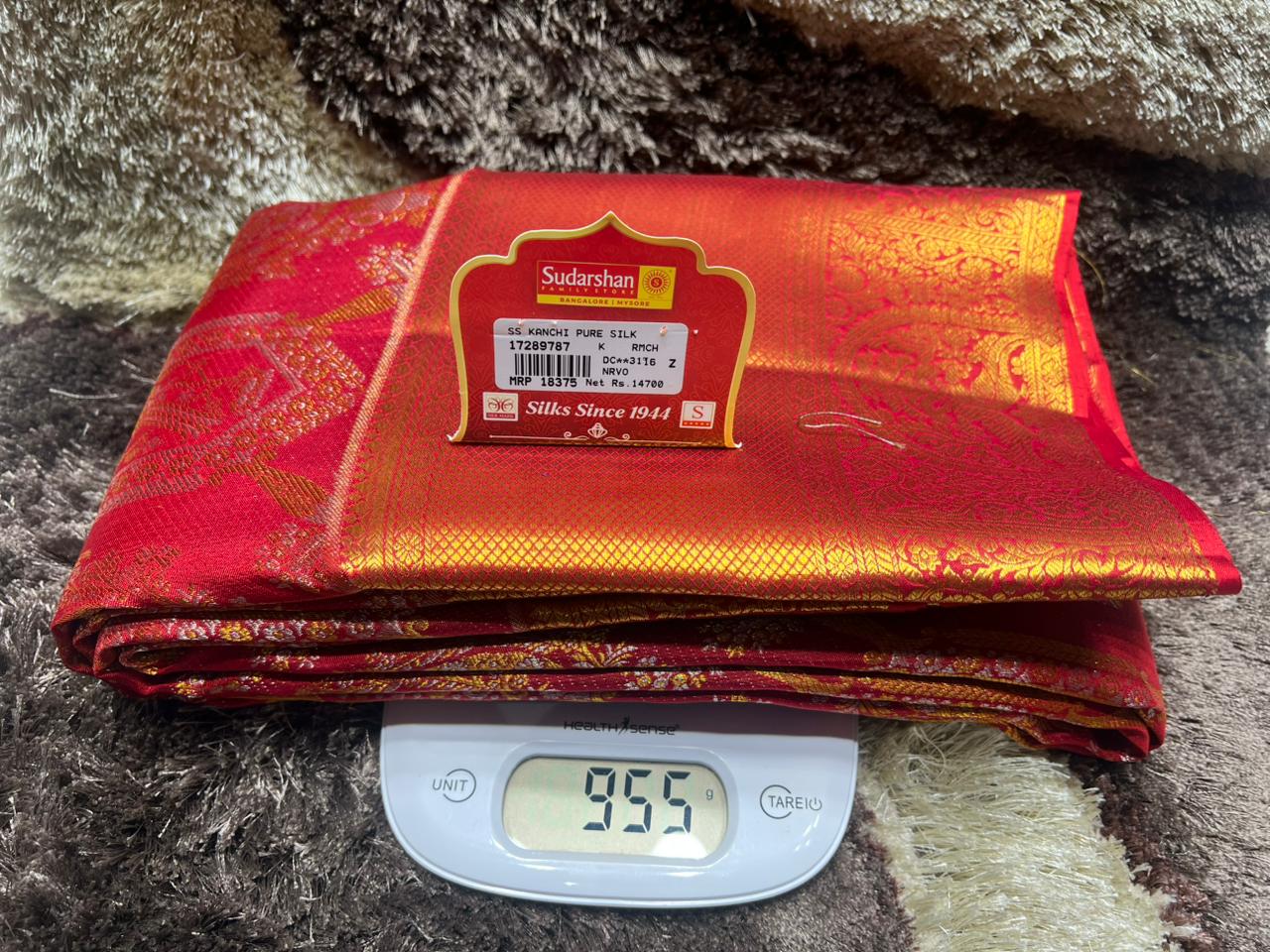 Pure Kanchipuram Silk Saree