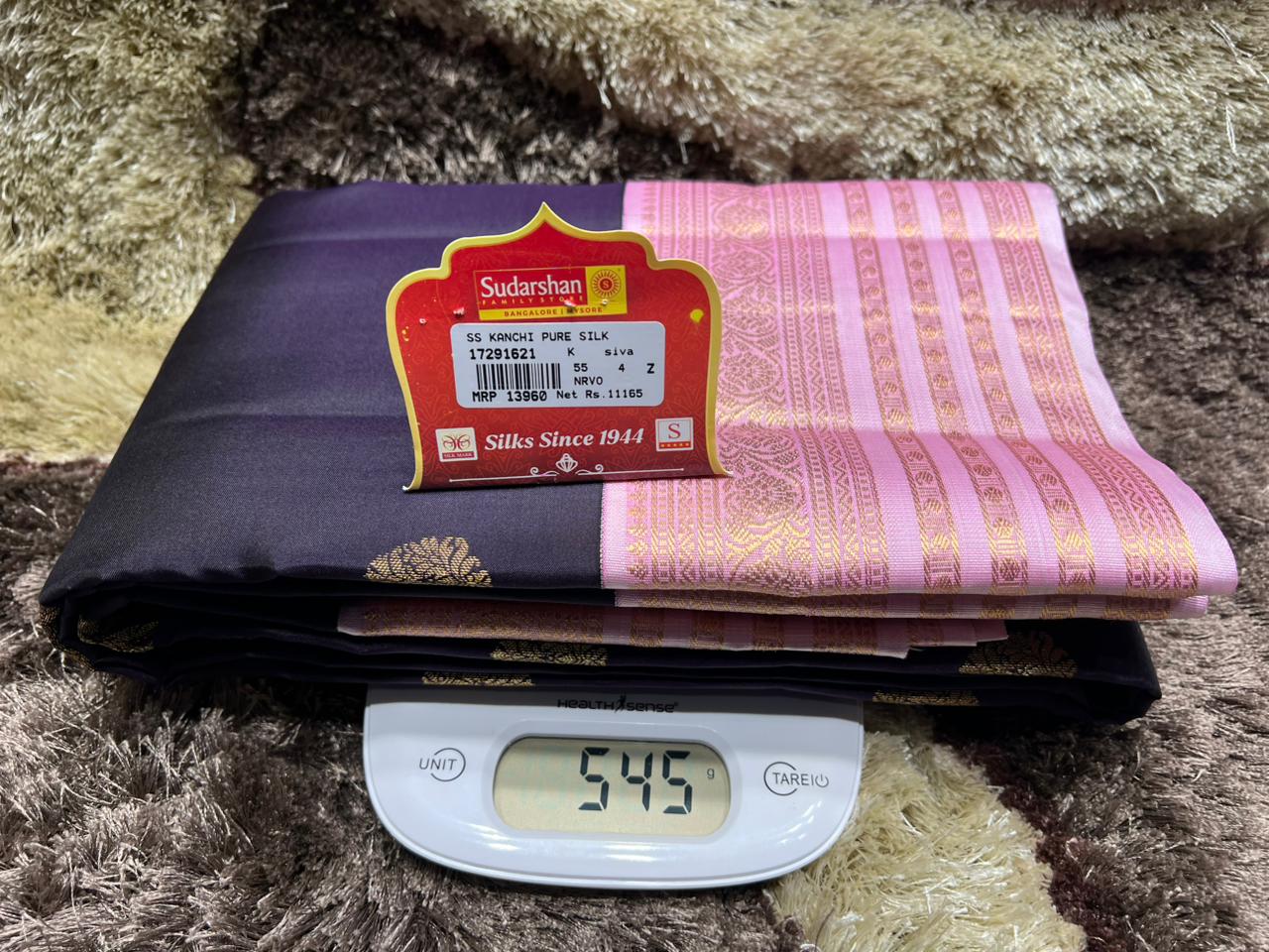 Pure Kanchipuram Silk Saree