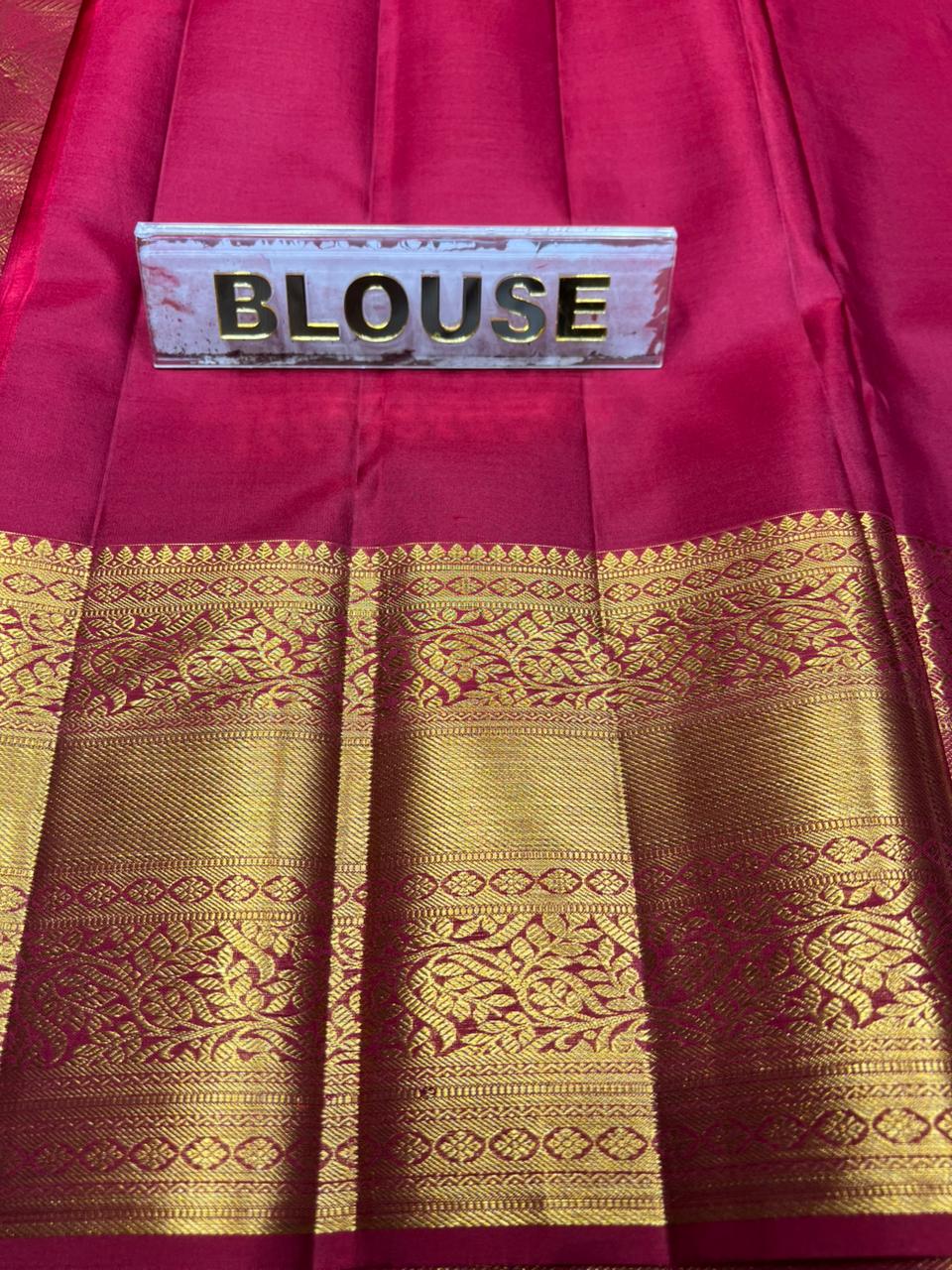 Pure Kanchipuram Silk Saree