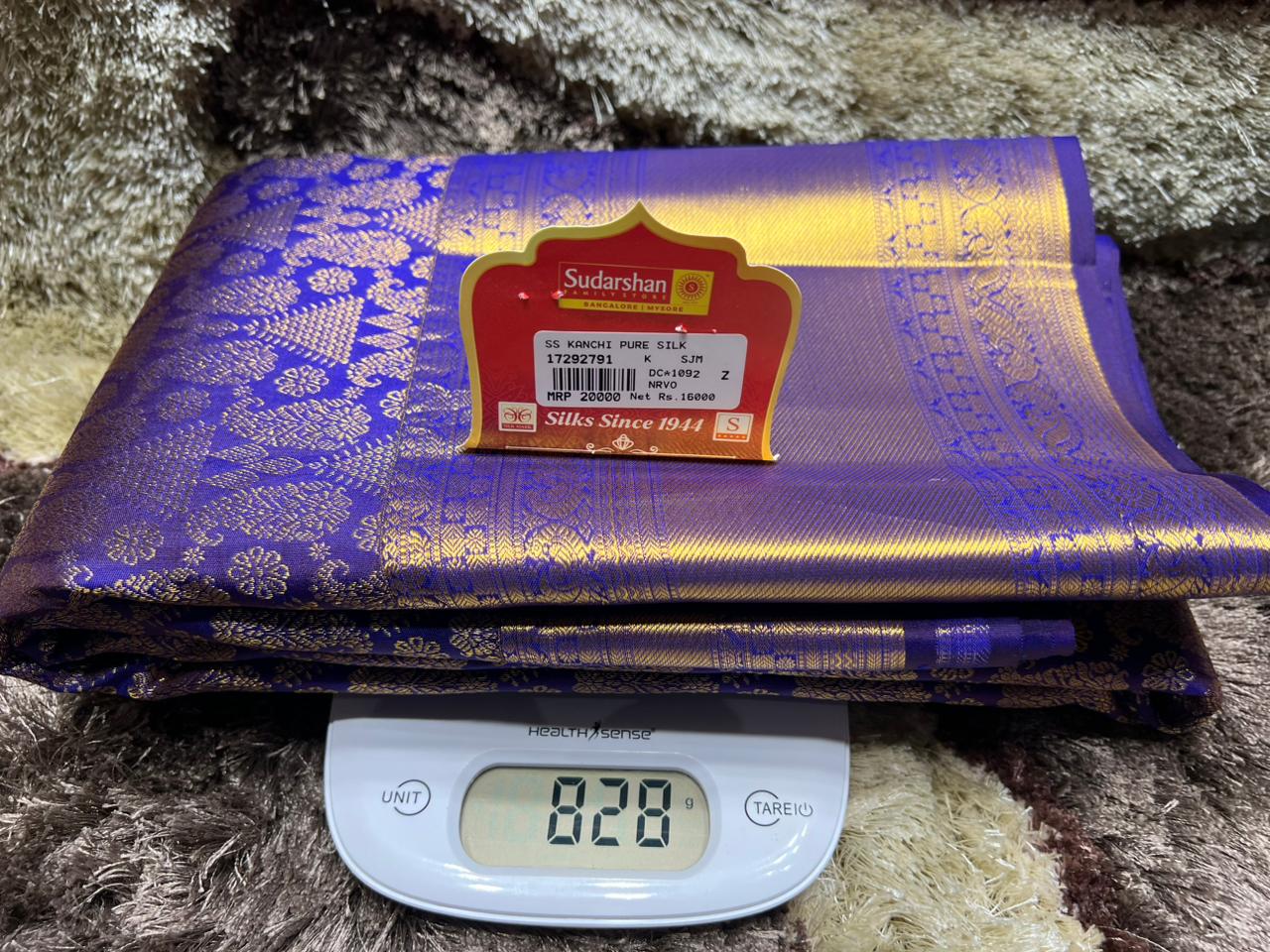 Pure Kanchipuram Silk Saree
