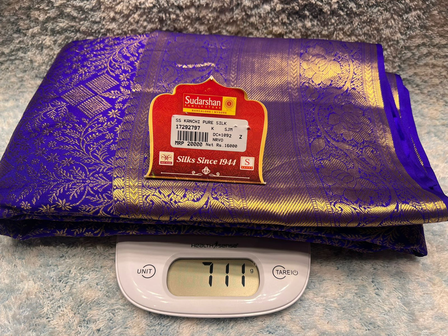 Pure Kanchipuram Silk Saree