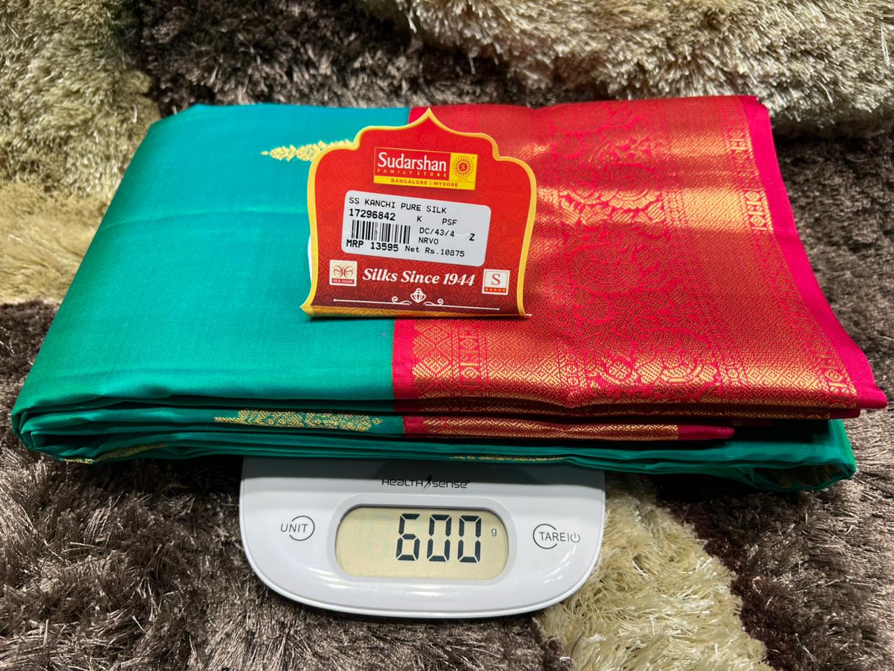 Pure Kanchipuram Silk Saree