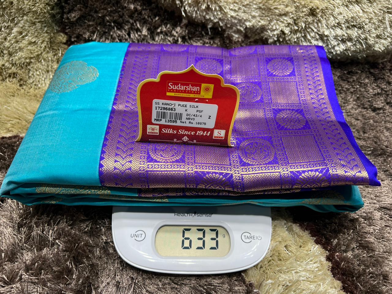 Pure Kanchipuram Silk Saree