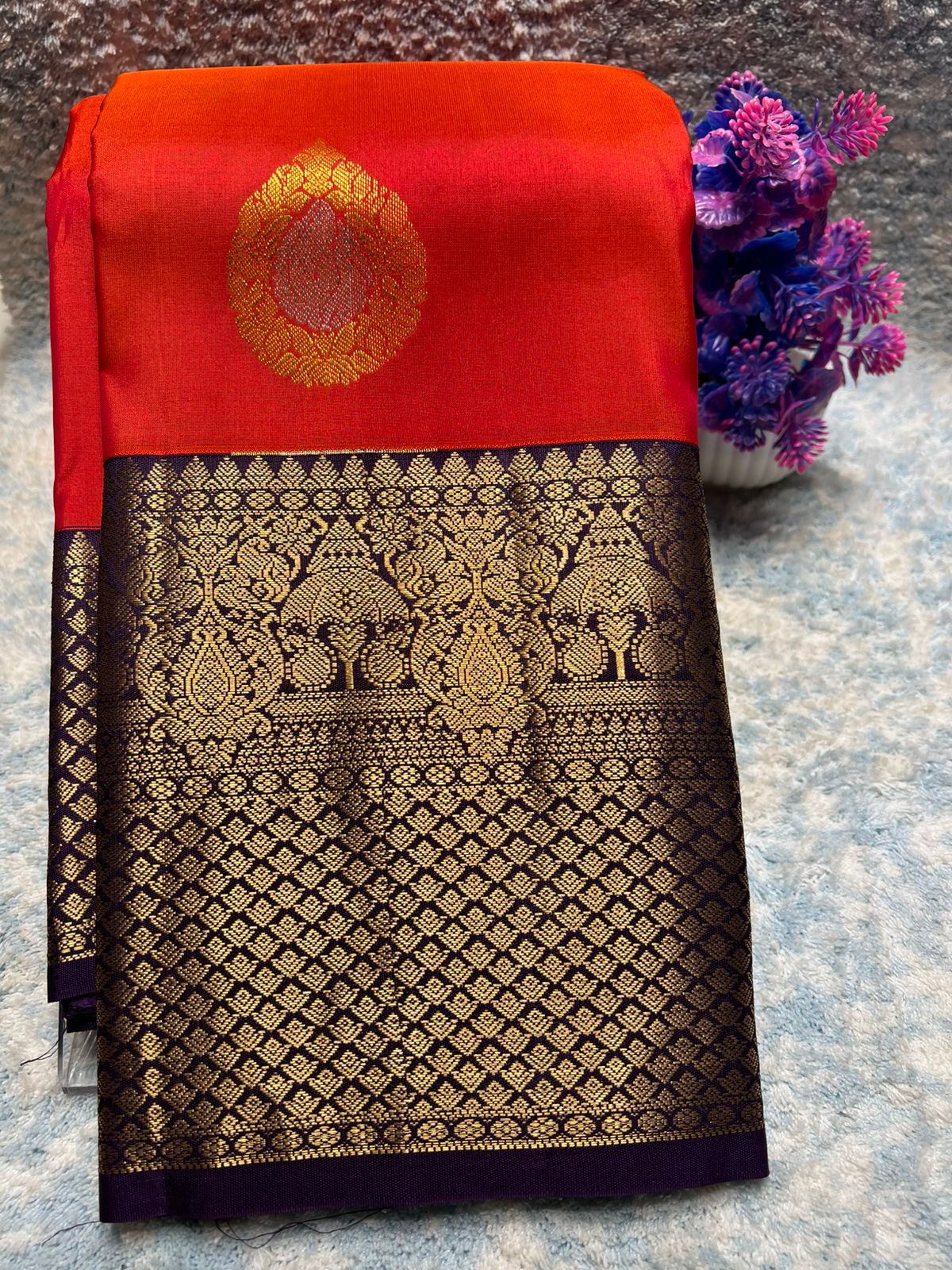 Pure Kanchipuram Silk Saree