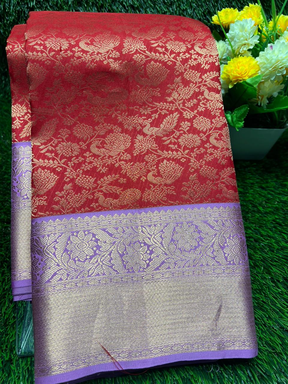 Pure Kanchipuram Silk Saree