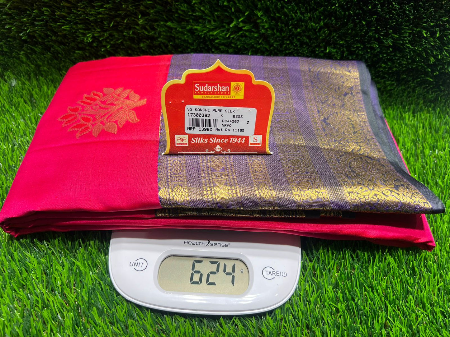 Pure Kanchipuram Silk Saree