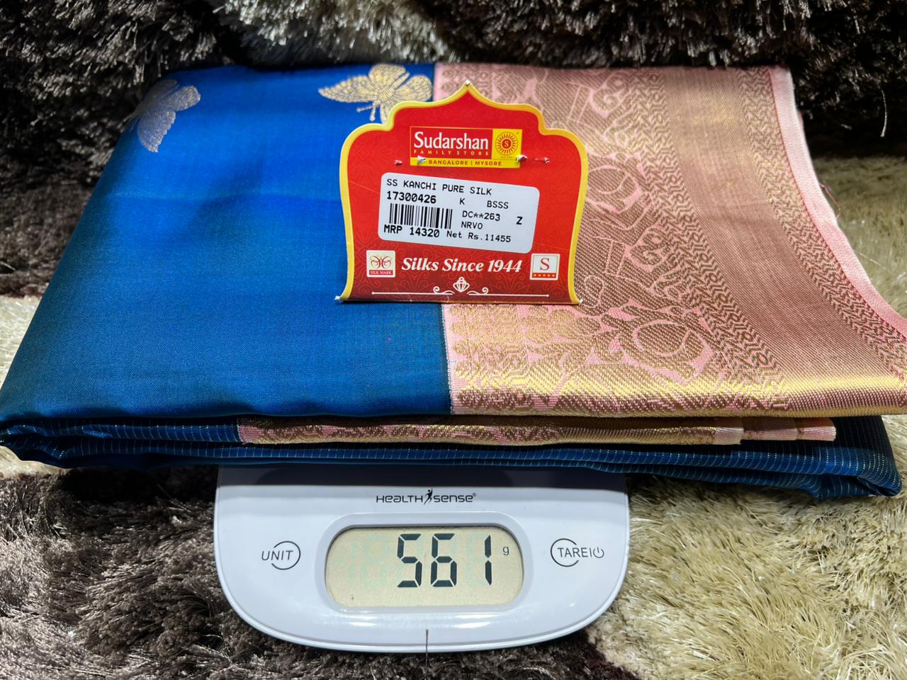 Pure Kanchipuram Silk Saree