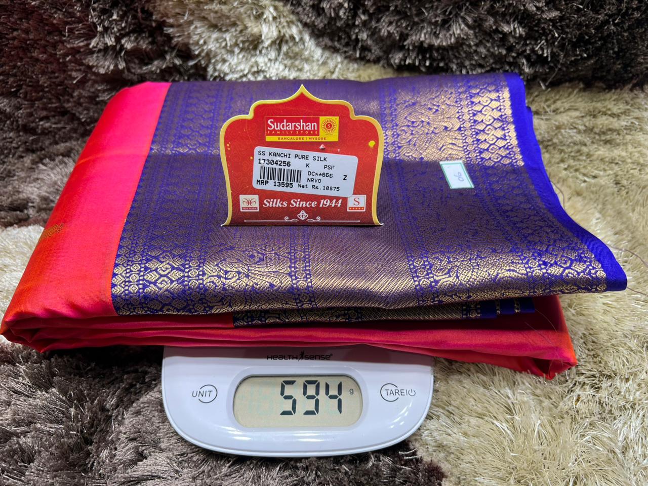 Pure Kanchipuram Silk Saree
