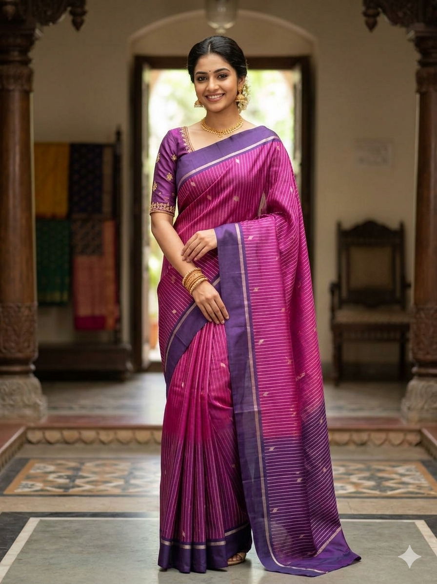 Pure Kanchipuram Silk Saree