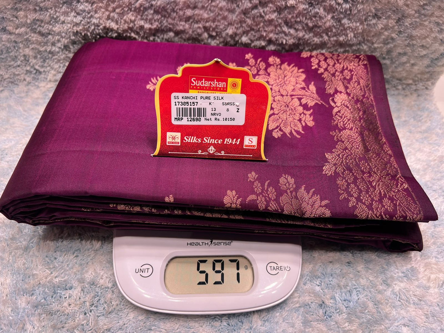 Pure Kanchipuram Silk Saree