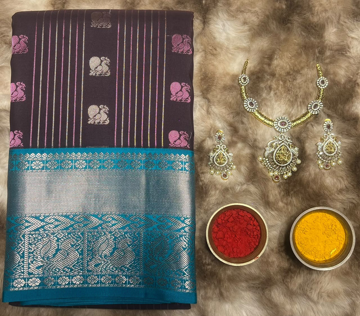 Pure Kanchipuram Silk Saree