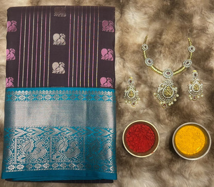 Pure Kanchipuram Silk Saree