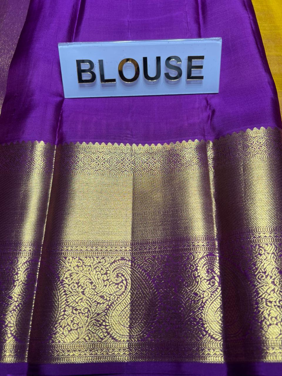 Pure Kanchipuram Silk Saree