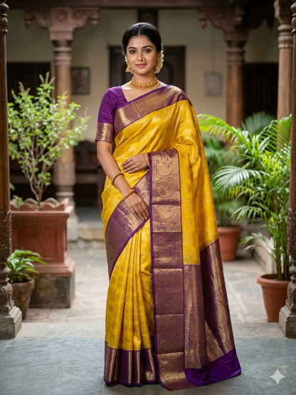 Pure Kanchipuram Silk Saree