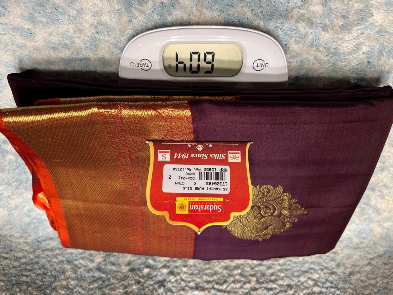 Pure Kanchipuram Silk Saree
