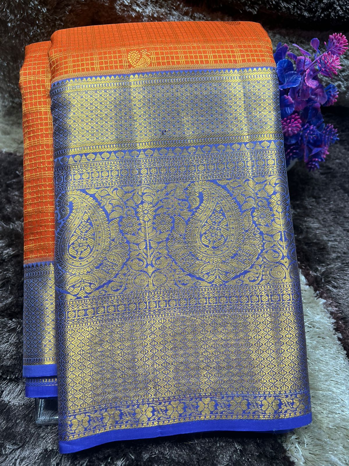 Pure Kanchipuram Silk Saree