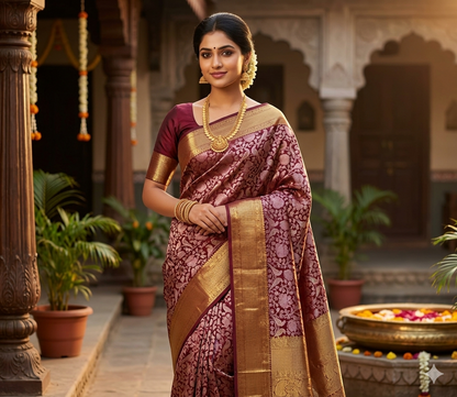 Pure Kanchipuram Silk Saree