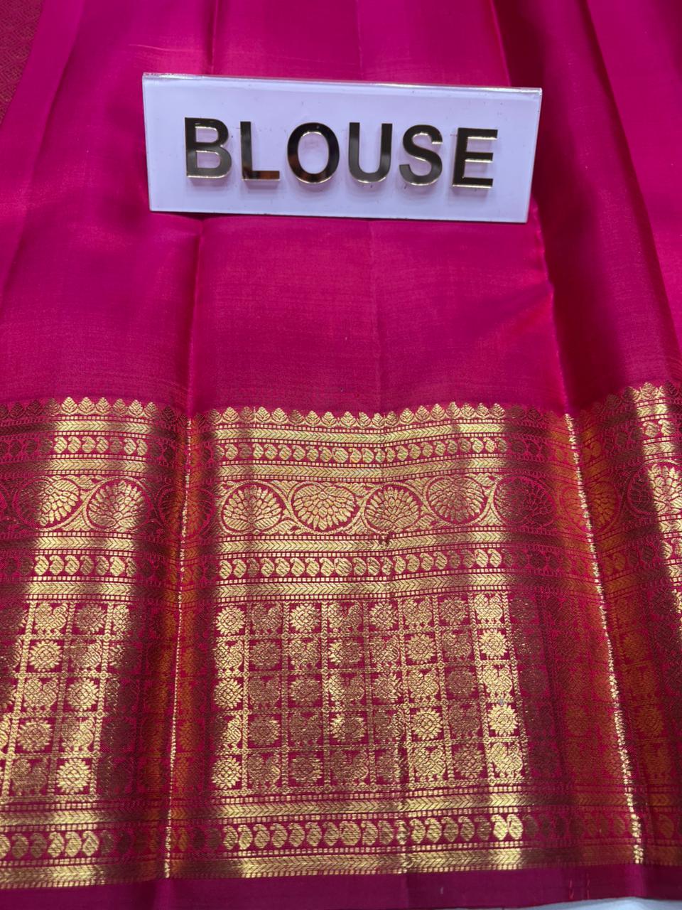 Pure Kanchipuram Silk Saree