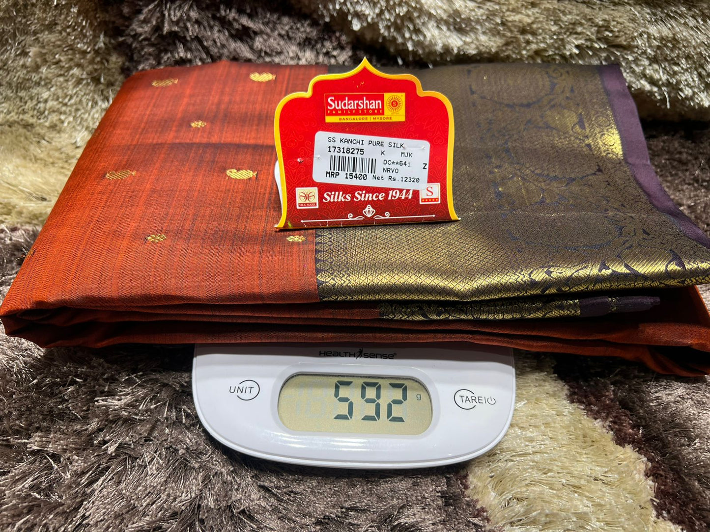 Pure Kanchipuram Silk Saree