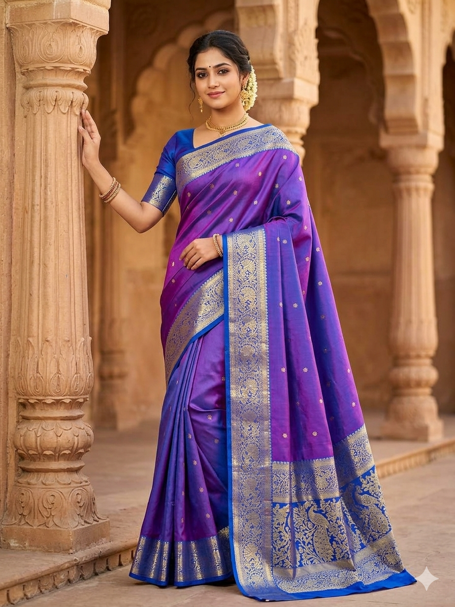 Pure Kanchipuram Silk Saree