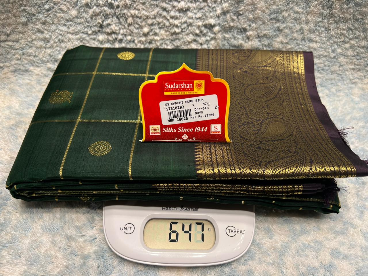 Pure Kanchipuram Silk Saree