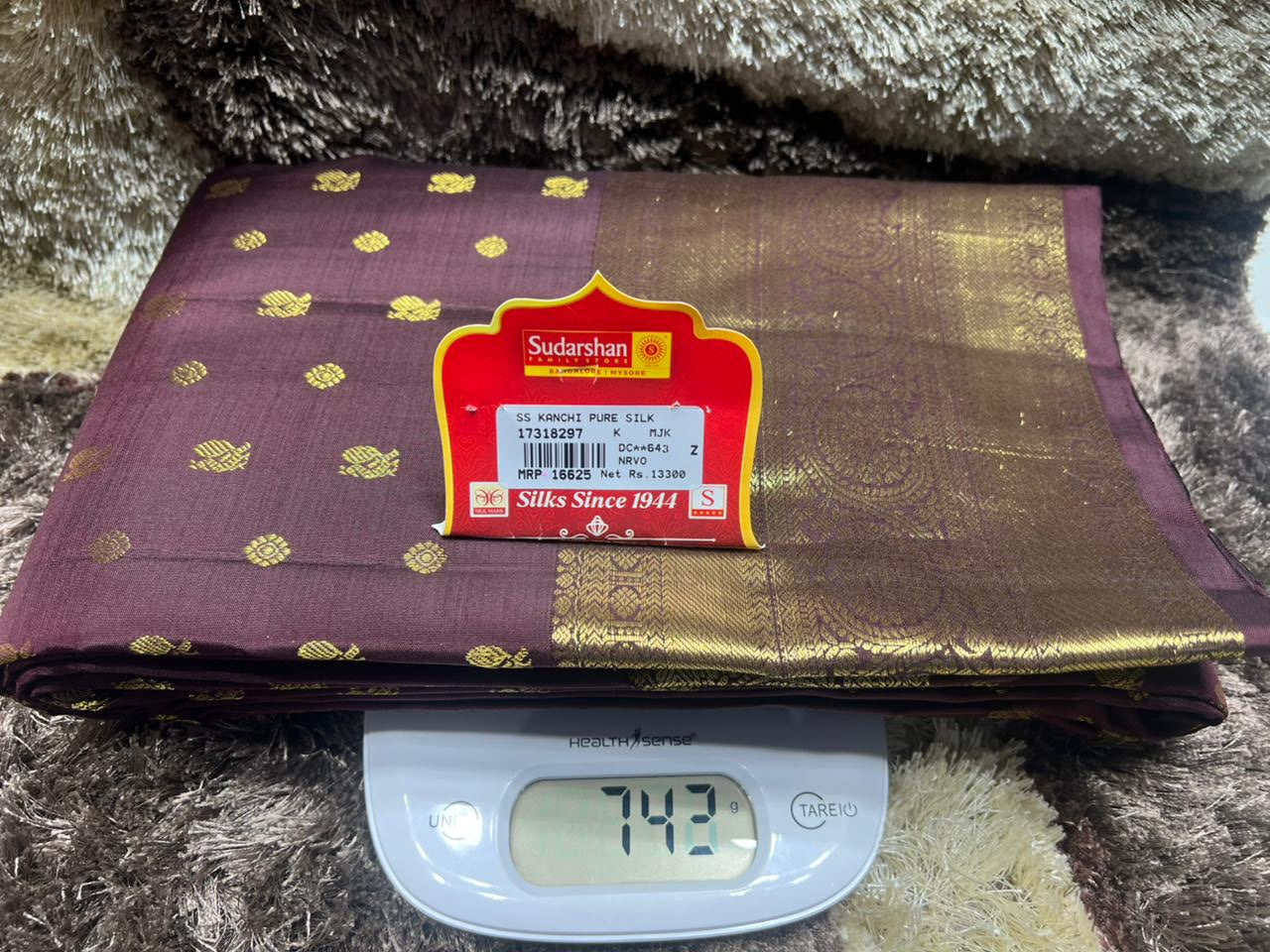 Pure Kanchipuram Silk Saree