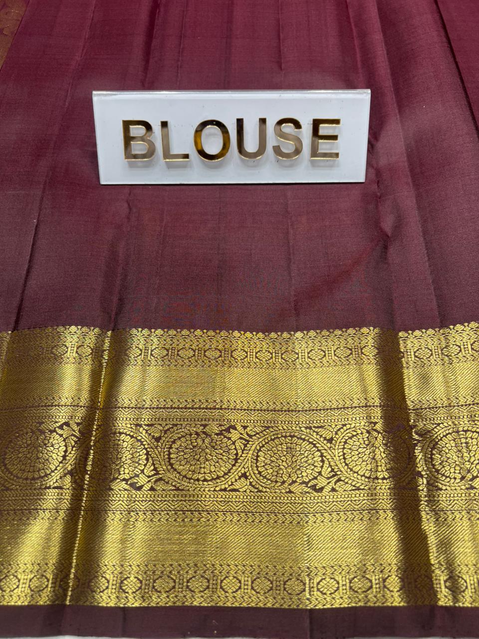 Pure Kanchipuram Silk Saree
