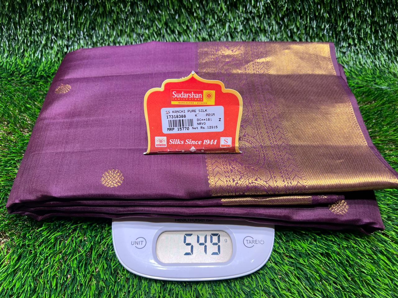 Pure Kanchipuram Silk Saree