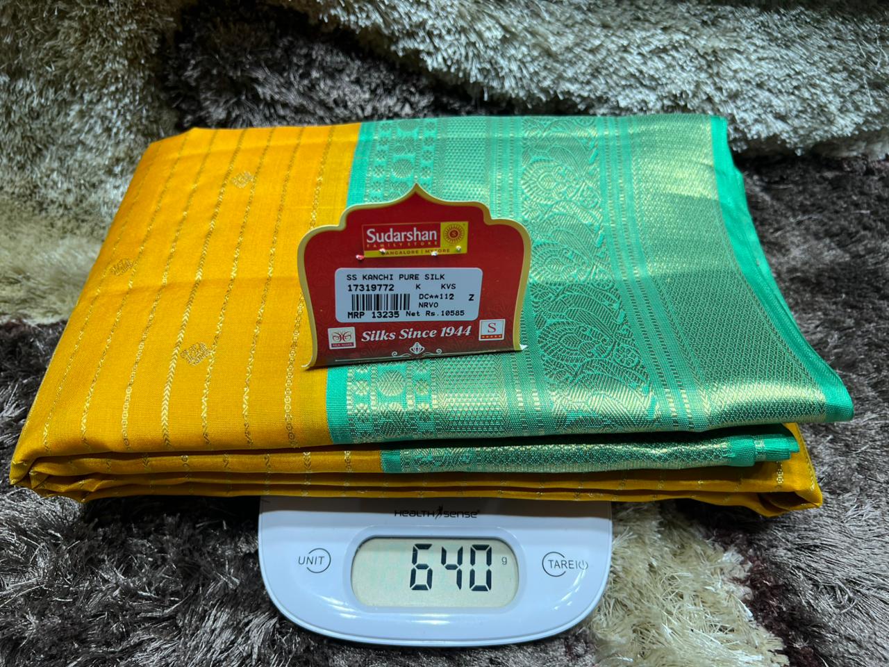 Pure Kanchipuram Silk Saree